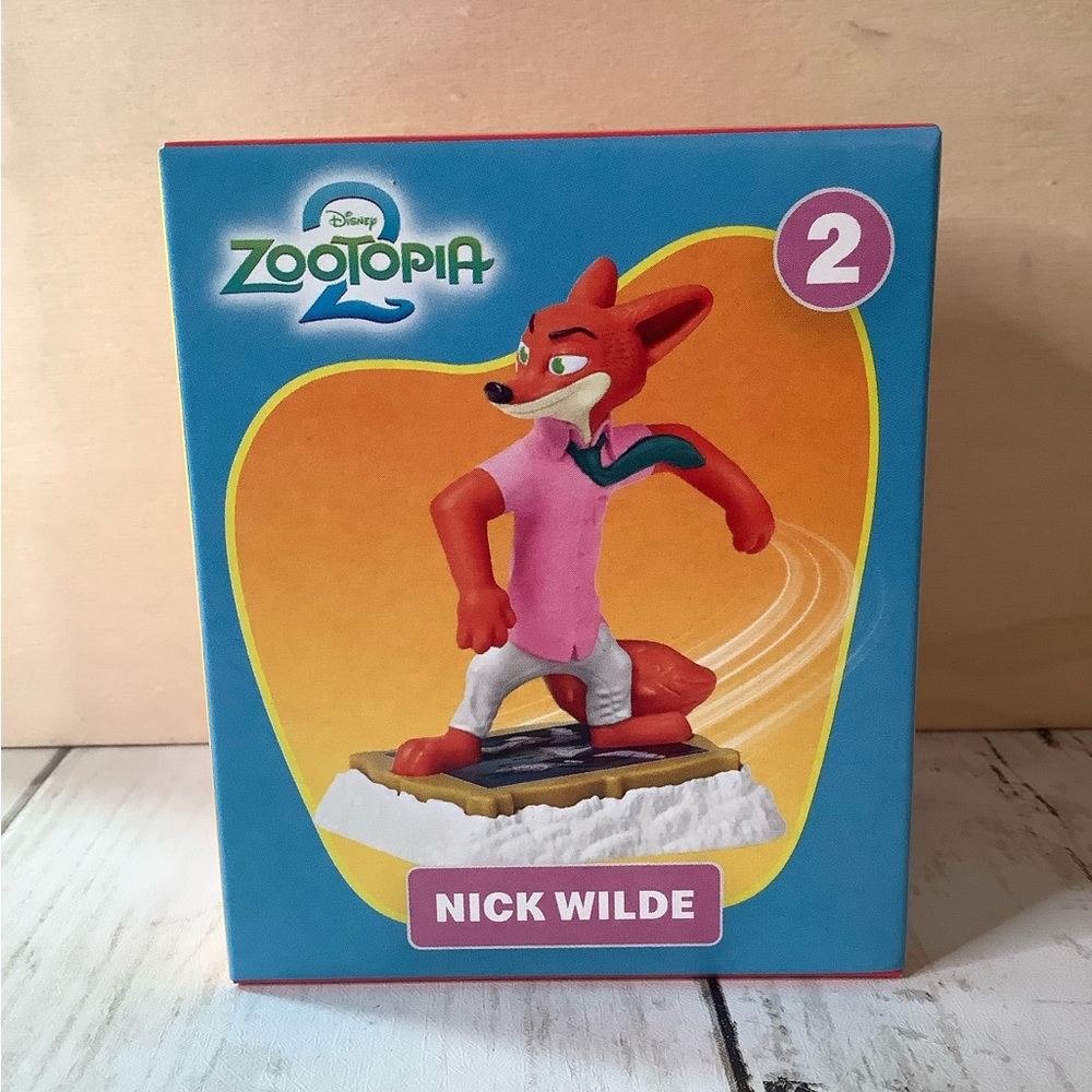 McDonald’s 2025 Zootopia Happy Meal Toy - Nick Wilde #2 (New In Box)